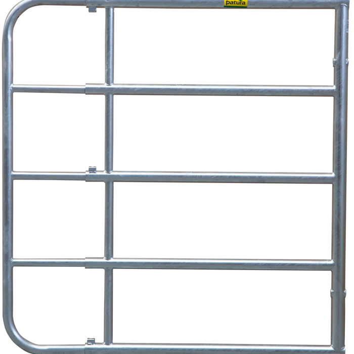 Patura Verstelbaar Weiderasterpoort 1,10m hoogte, lengte 1,10-1,70m incl. montageonderdelen