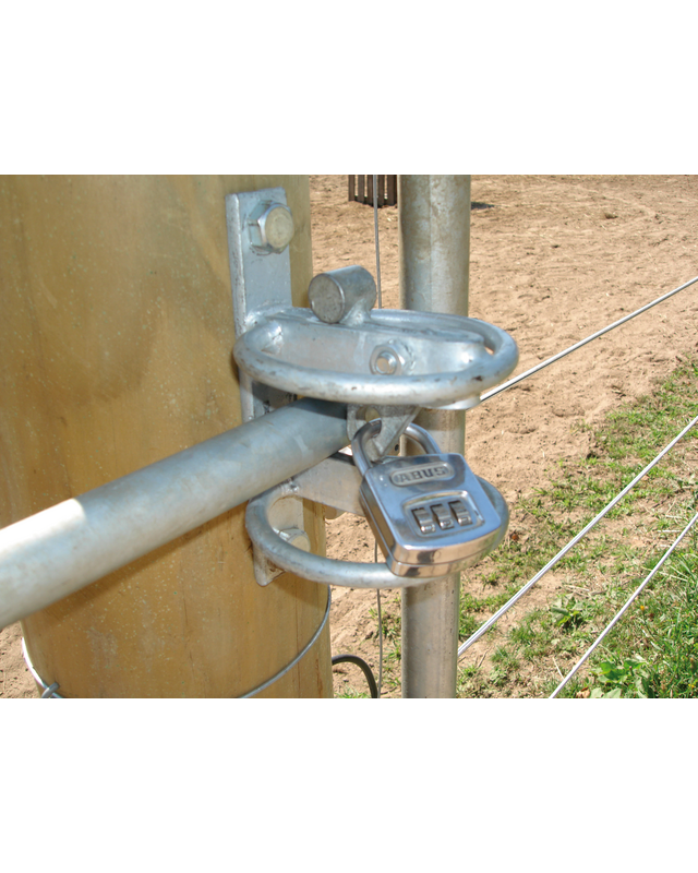 Patura Verstelbaar Weiderasterpoort 1,10m hoogte, lengte 1,10-1,70m incl. montageonderdelen