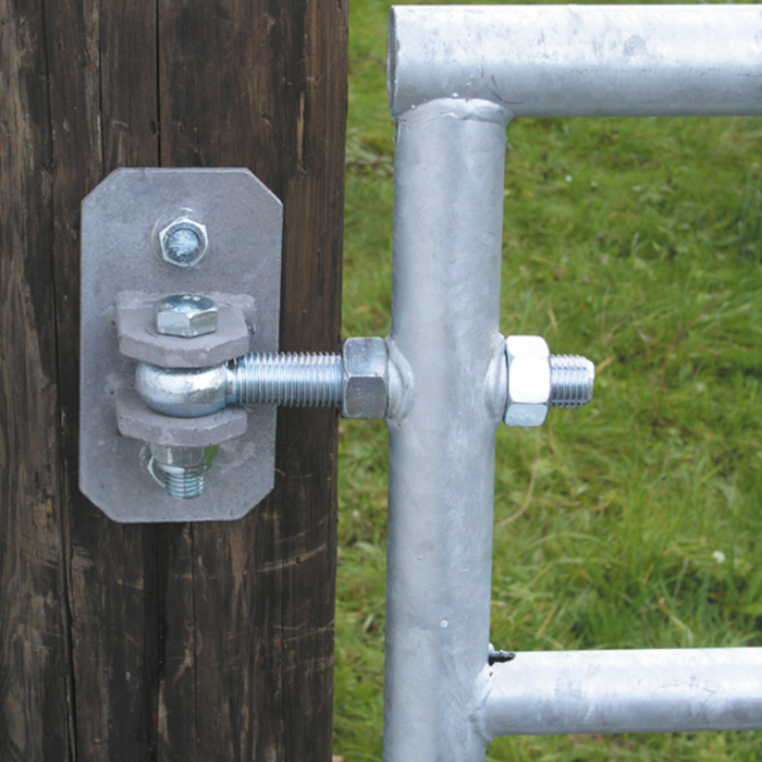 Patura Verstelbaar Weiderasterpoort 1,10m hoogte, lengte 1,10-1,70m incl. montageonderdelen