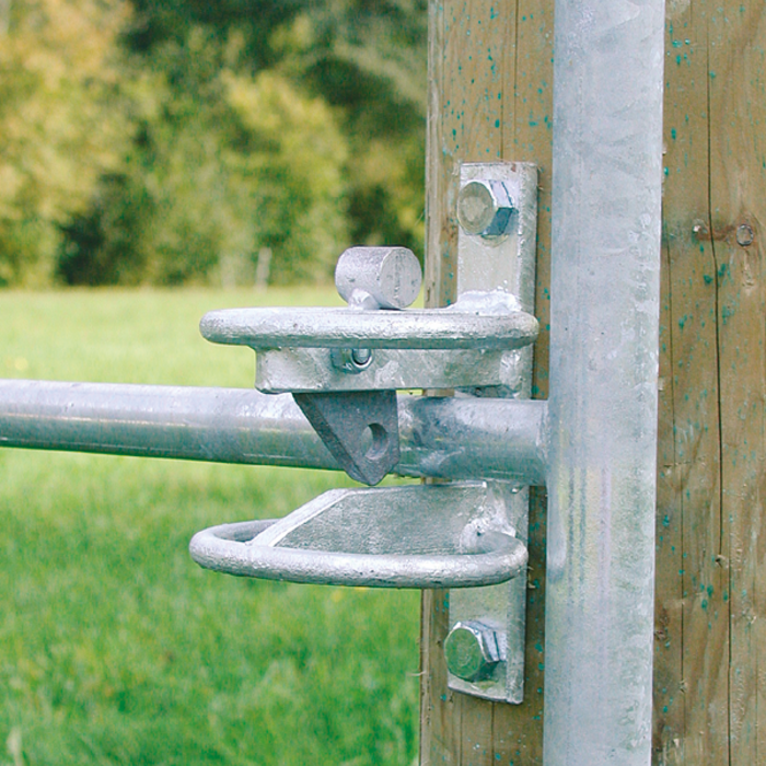 Patura Verstelbaar Weiderasterpoort paarden 1,10m hoogte, lengte 2,00-3,00  m, vierrijig, incl. monatgeonderdelen