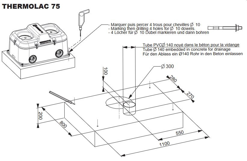 Patura Thermolac, 2 bal, 75 l.