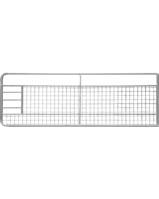 Patura Weidepoort met schapengaas, niet verstelbaar, lengte 5,00m, 2 schoren