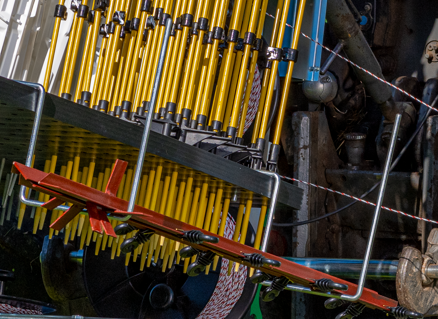 Patura Weideafrasteringsmachine Tornado Master afrasteringen tot 5 rijen