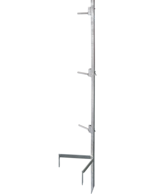 Patura Montagepaal compact, voor max. 3 haspels , rasterhoogte tot 0,90m