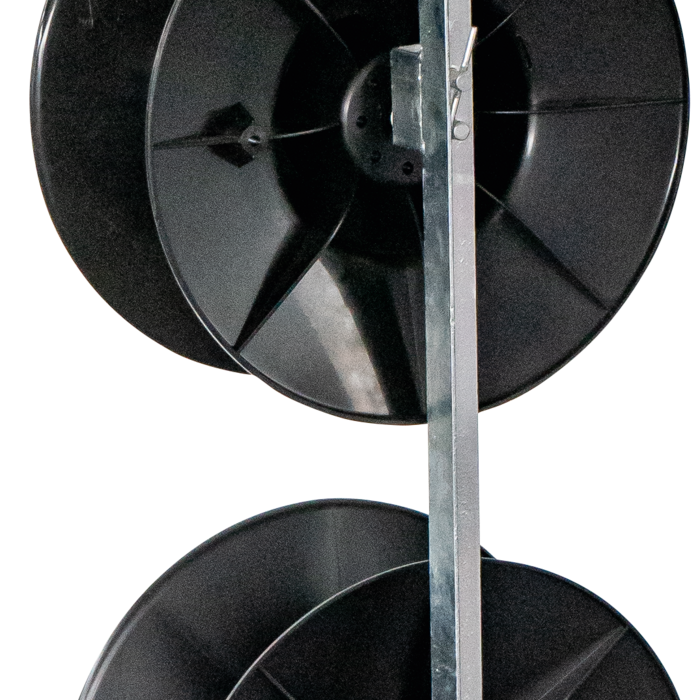 Patura montagepaal compact, voor max. 3 haspels (ref. 115111)