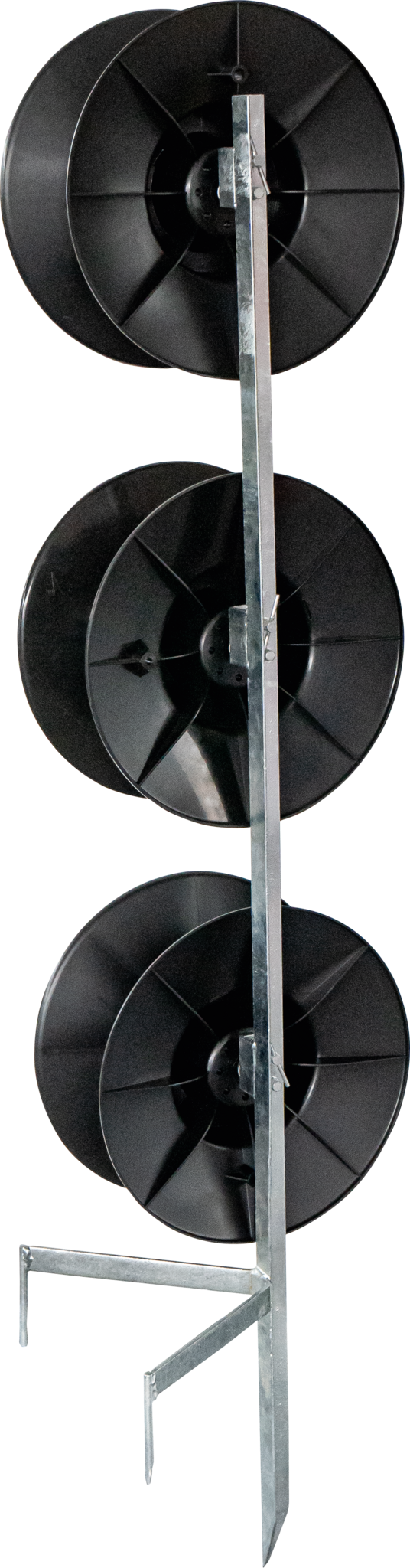 Patura montagepaal compact, voor max. 3 haspels (ref. 115111)