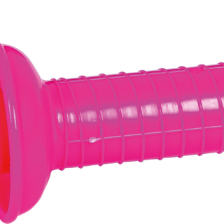 Patura Poortgreep met trekveer en haak, roze