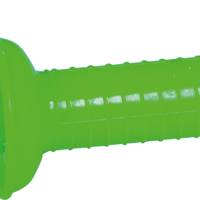 Patura Poortgreep met trekveer en haak neon groen