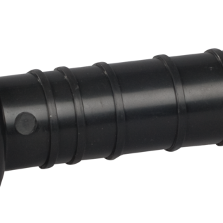 Patura Poortgreep met trekbegrenzing en haak, zwart, 5 stuks