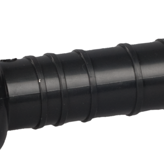 Patura Poortgreep met trekbegrenzing en oog, zwart