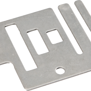 Patura Poortgreep aansluitplaat, tot 40mm, 3 stuks