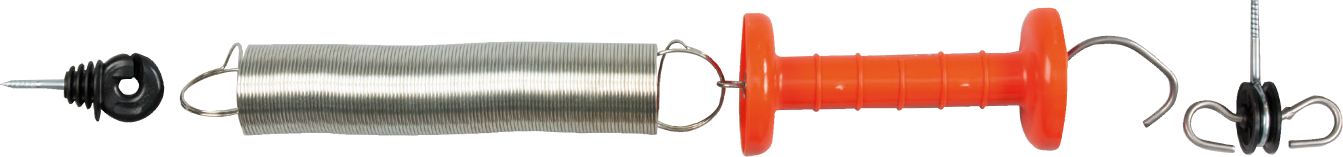 Patura Poortset r.v.s met poortgreep + isolator