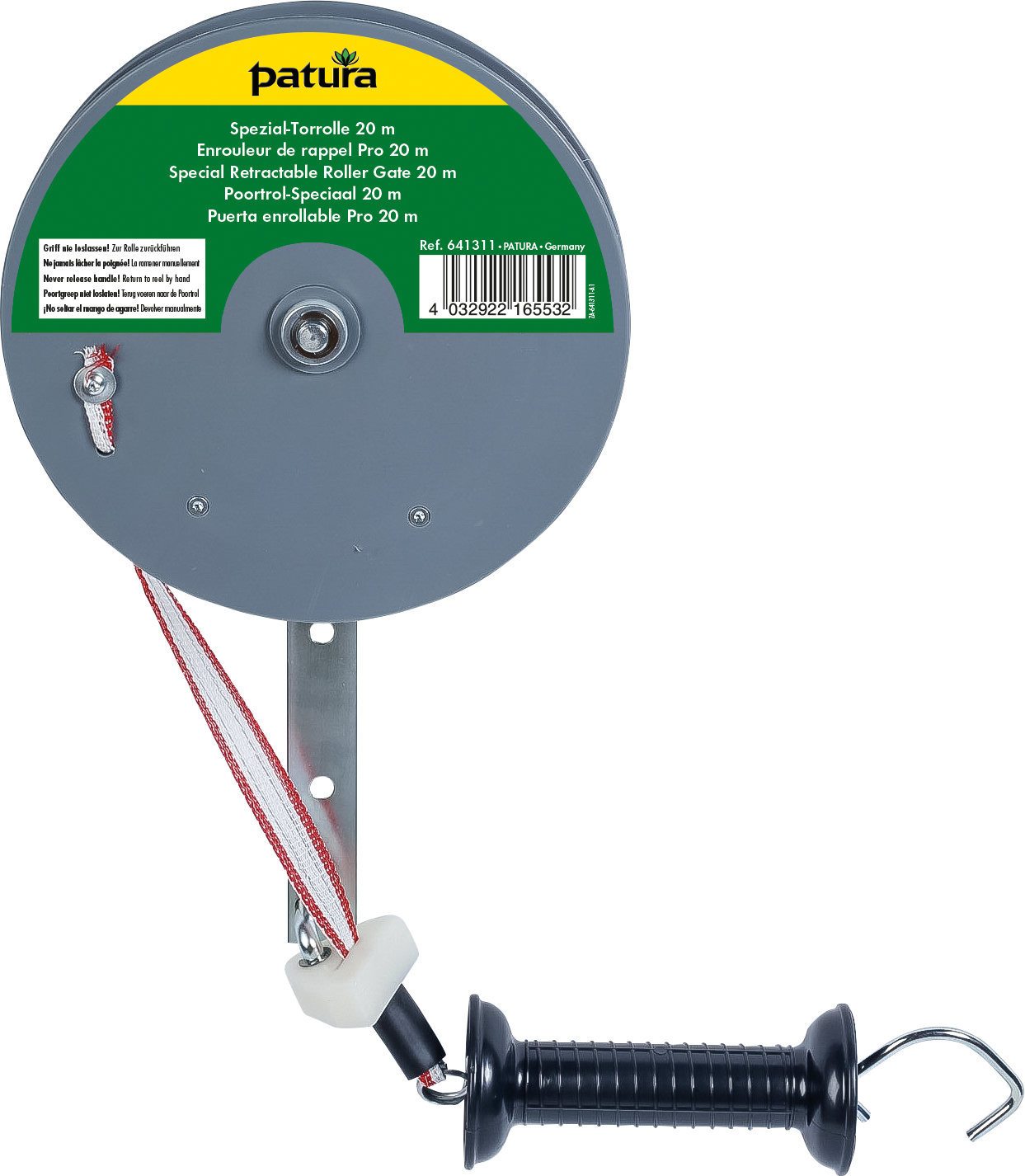 Patura Poortrol-Speciaal 10m met lint 20 mm