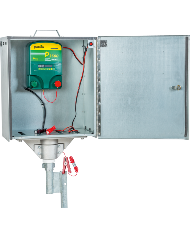 Patura Veiligheidsbox voor PATURA apparaten met kabels en aardpen Mod. 2010