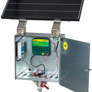 Patura Beveiligingsbox XL, met P 4500 Schrikdraadapparaat + 110W zonnecelmodule