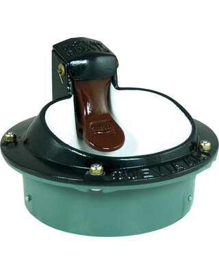 Patura Lepelventiel drinkbak, model 41A, verwarmbaar 80W