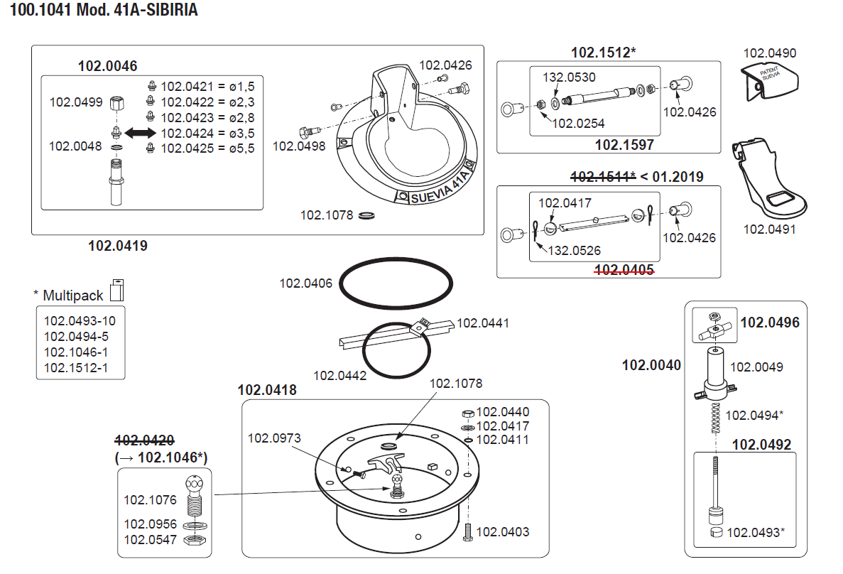 Patura Drinkbak Mod. 41A - Sibiria, verwarmbaar 180W