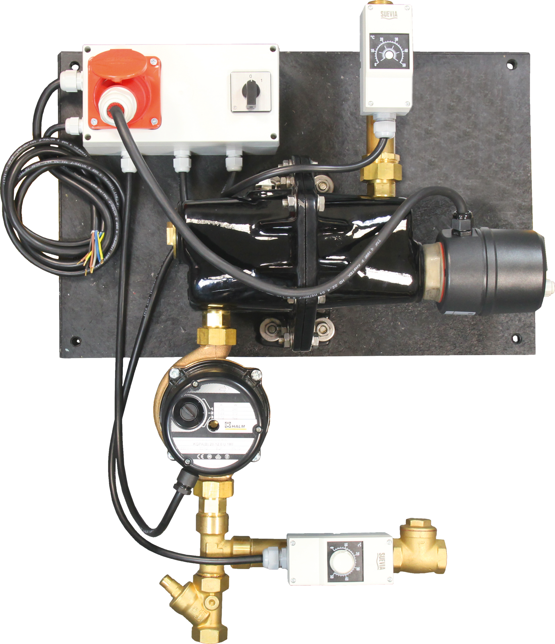 Patura Rondpompverwarmingsysteem mod. 311 met retourtemperatuur sturing