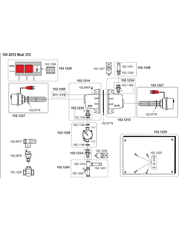 Patura Rondpompverwarmingsysteem model 312