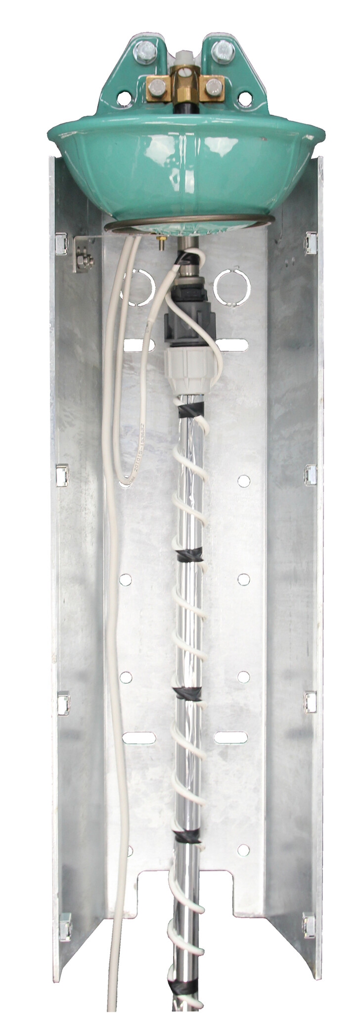 Patura Staalpaal voor Mod. 25R hoogte 80cm, verzinkt