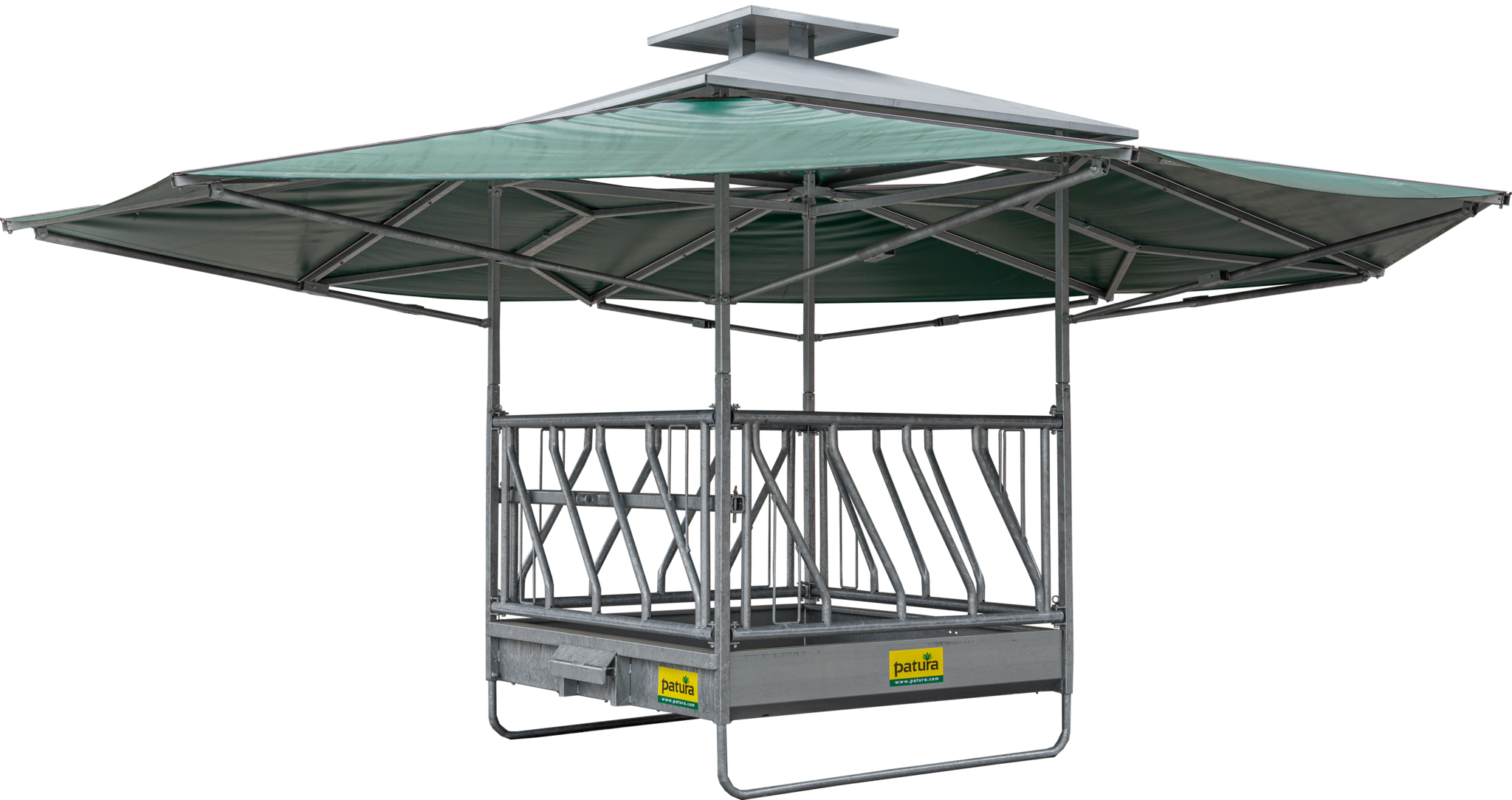 Patura Klima-Ruif met diagonaal voerhekken