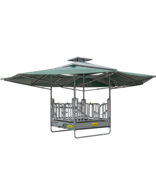 Patura Klima-Ruif vierkant met zweeds voerhek