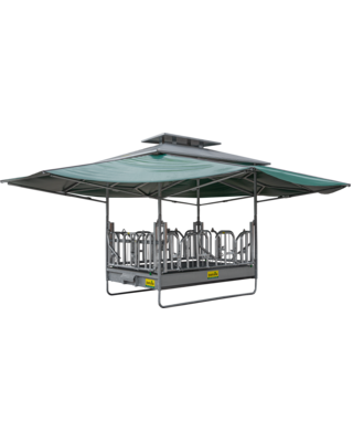 Patura Klima-Grote balen ruif met zweeds voerhek