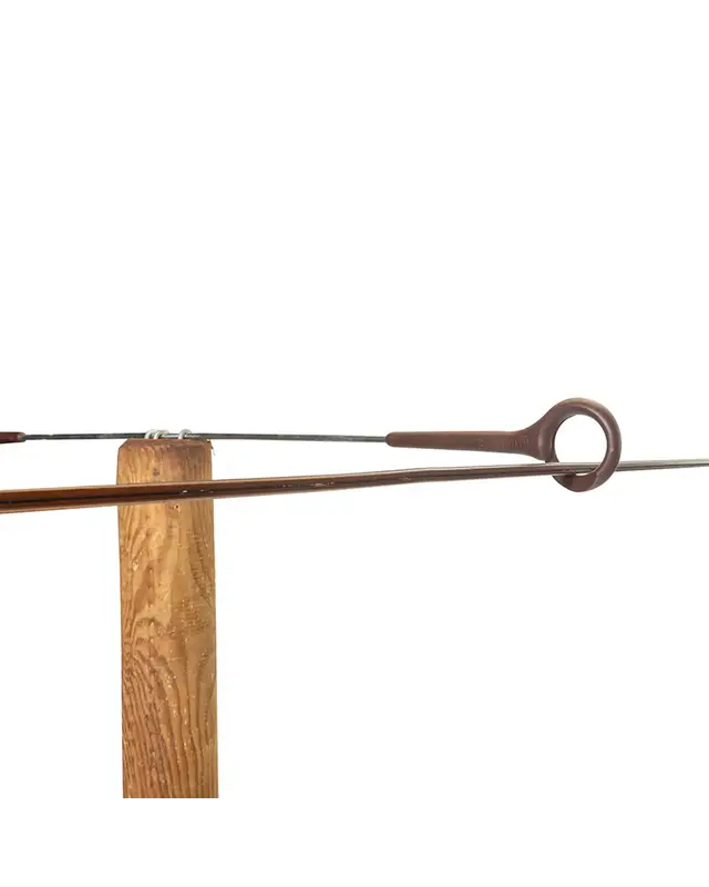 Afstandisolator Ring top hout dubbel 80cm