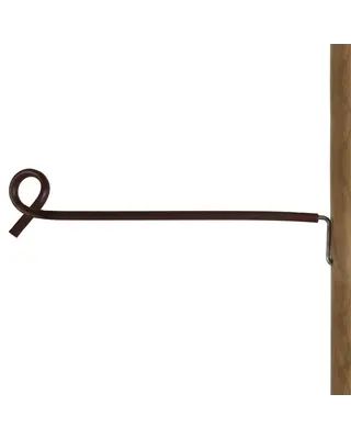 Afstandisolator krulstaart hout 40cm