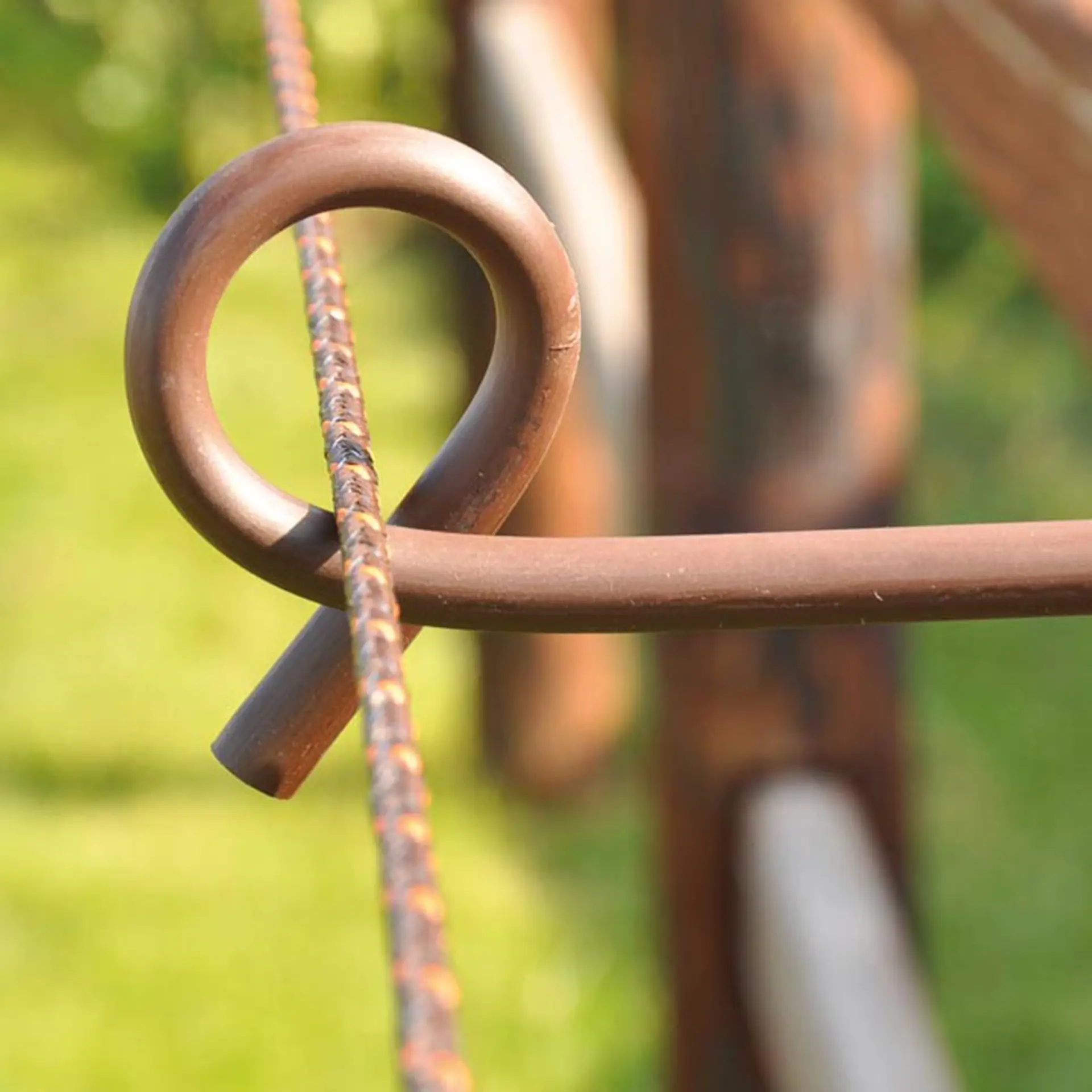 Gallagher Afstandisolator krulstaart (terra, 40cm, 10 stuks)