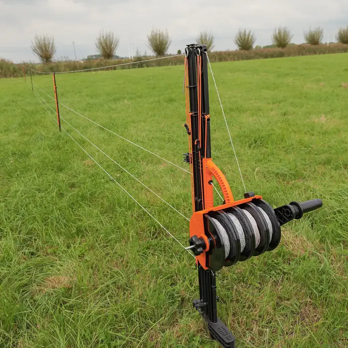 Gallagher SmartFence - 10 palen, vier draden en haspels in één systeem (100m)