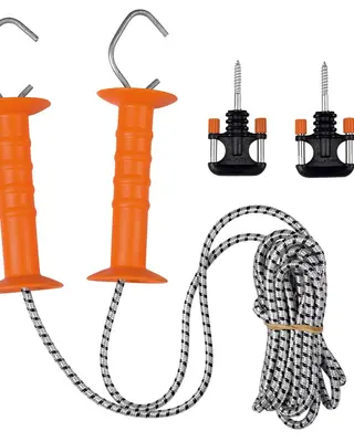 Doorgangsset elastisch cord / 2 poortgrepen