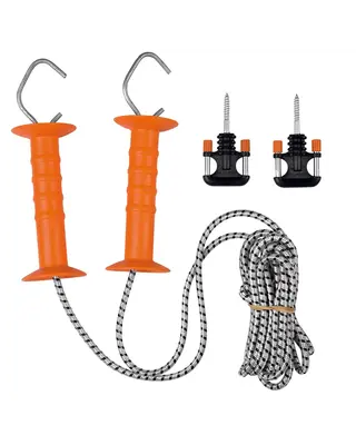 Doorgangsset elastisch cord / 2 poortgrepen