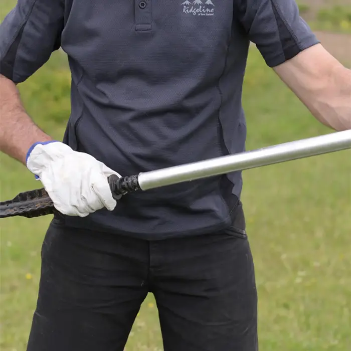 Line Post rammer huls