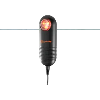 Afrasteringscontrole lampje