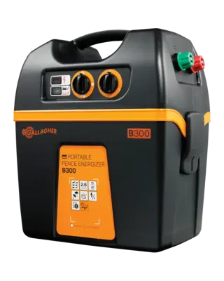 B300 Accu schrikdraadapparaat (2,6J - 12V)