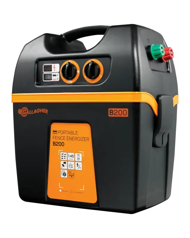 B200 Accu schrikdraadapparaat (1,5J - 12V)