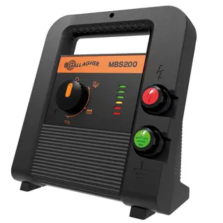 MBS200 Multipower schrikdraadapparaat (2,0J - 230V/12V/Solar)