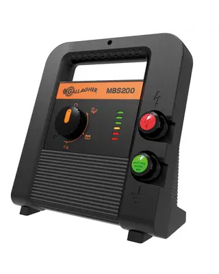 MBS200 Multipower schrikdraadapparaat (2,0J - 230V/12V/Solar)