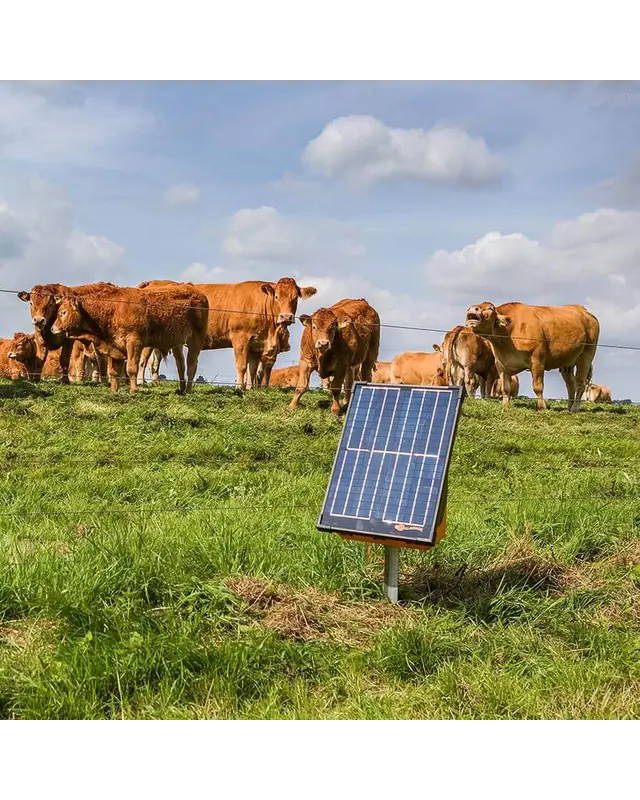 S200 Zonnepaneel schrikdraadapparaat incl. 2 accu's (2,0J - Solar)