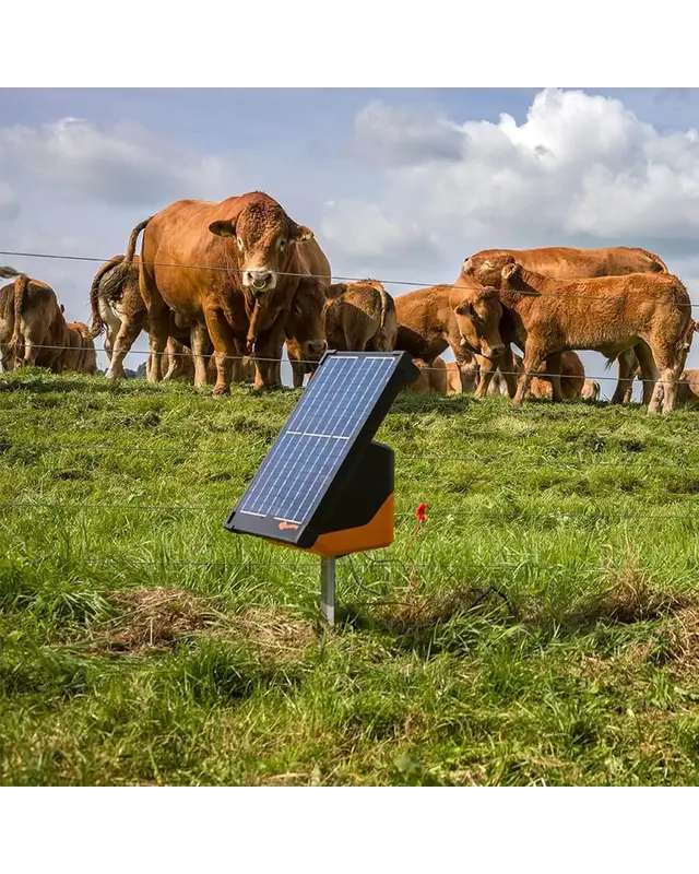 S200 Zonnepaneel schrikdraadapparaat incl. 2 accu's (2,0J - Solar)