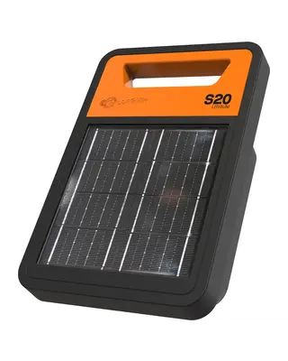 S20li Zonnepaneel schrikdraadapparaat incl. accu (0,2J - Solar)