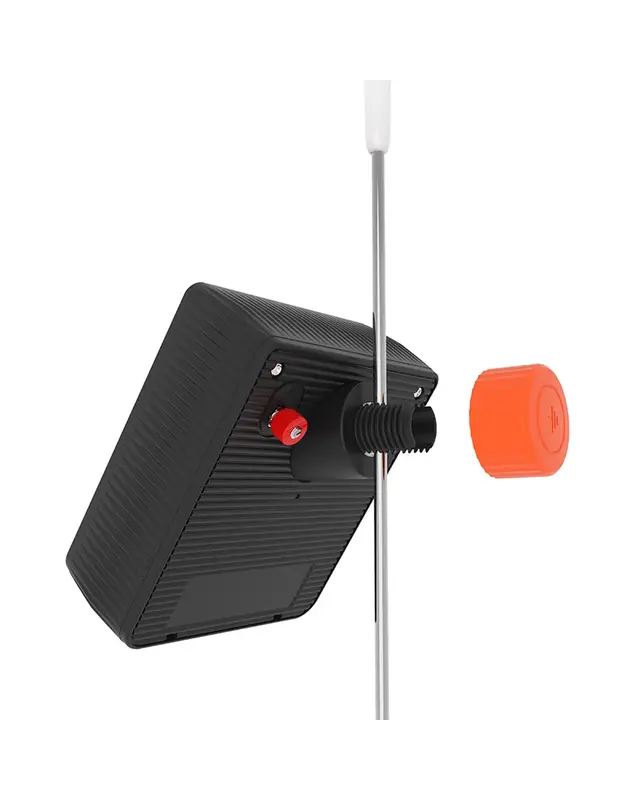 S12li Zonnepaneel schrikdraadapparaat incl. accu (0,12J - Solar) met gratis stander