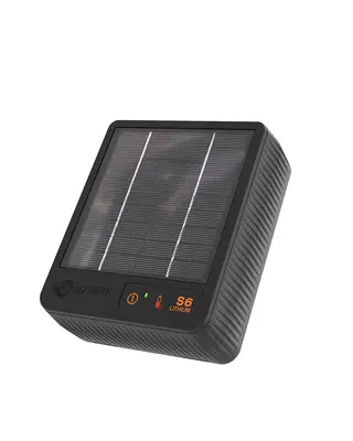 S6li Zonnepaneel schrikdraadapparaat incl. accu (0,08J - Solar)