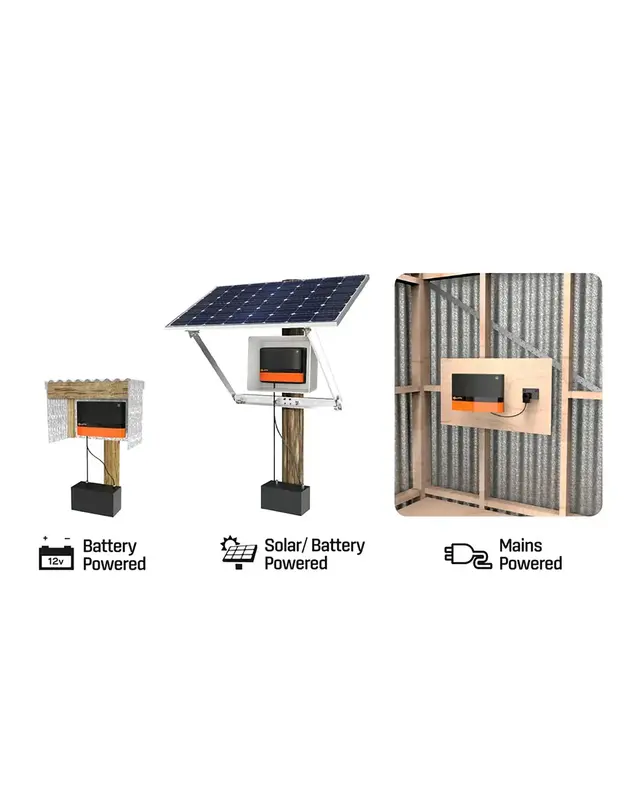 MBS1000i Multipower i Series schrikdraadapparaat met app (10J - 230V/12V/Solar)