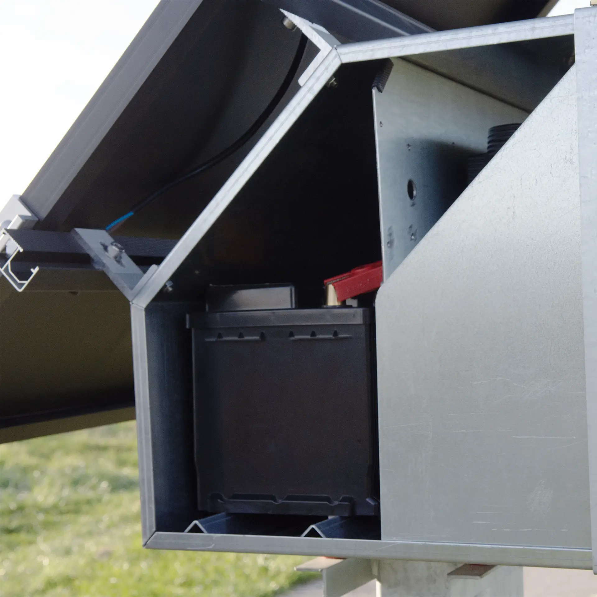 MBS400 solarbox inbraakwerend(4J - 12V/Solar)