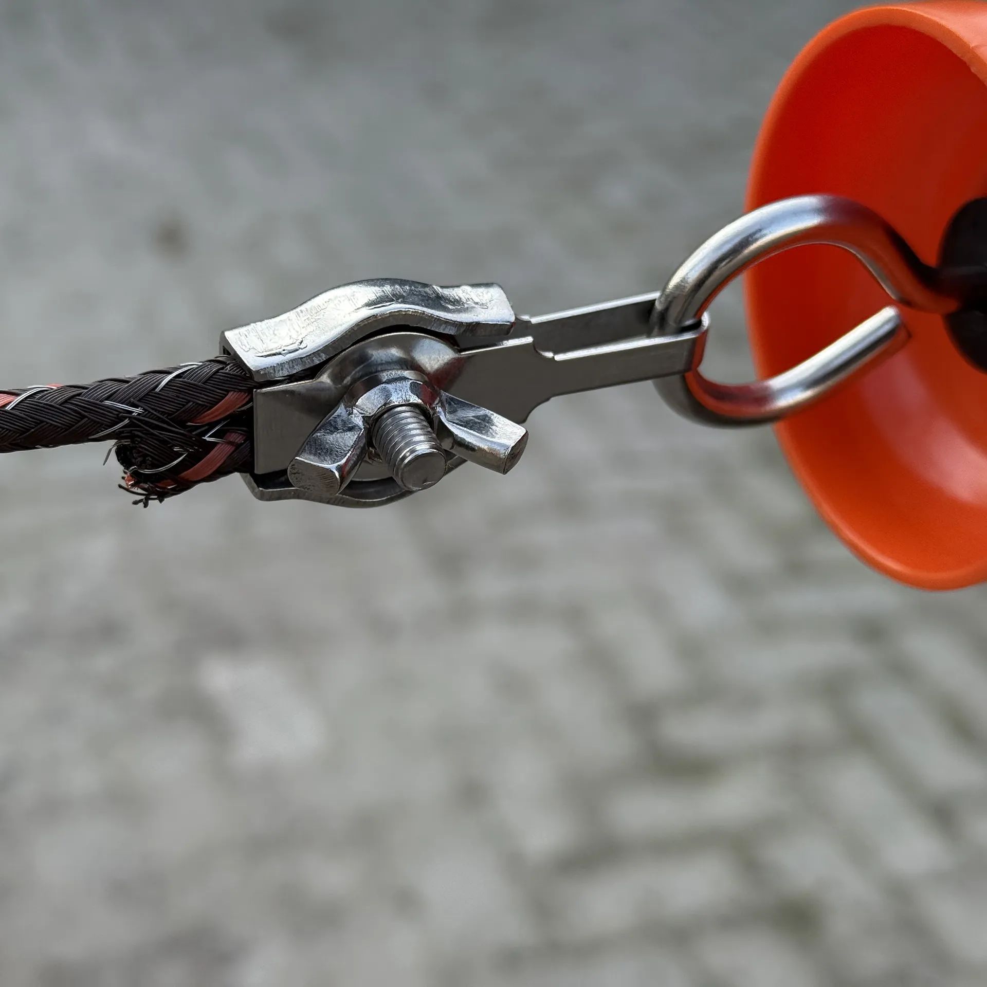 Gallagher Cord clip met vleugelmoer (4 stuks)