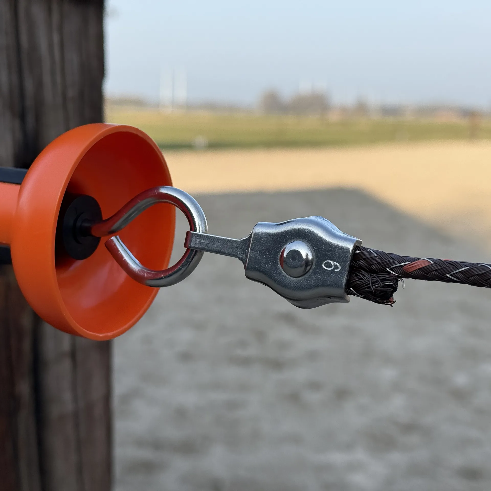 Gallagher Cord clip met vleugelmoer (4 stuks)