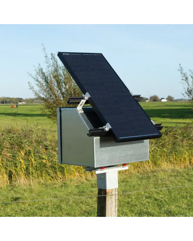 Zonnepaneel montage rail