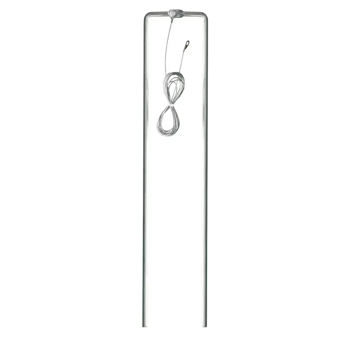 Dubbele mobiele aardpen 0,5m